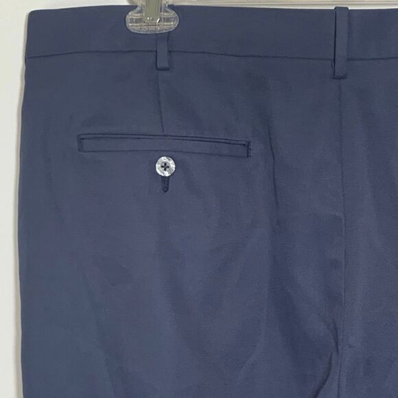 Jack S Nicklaus 9" Flat Front Navy Short 42" Waist - Picture 5 of 7